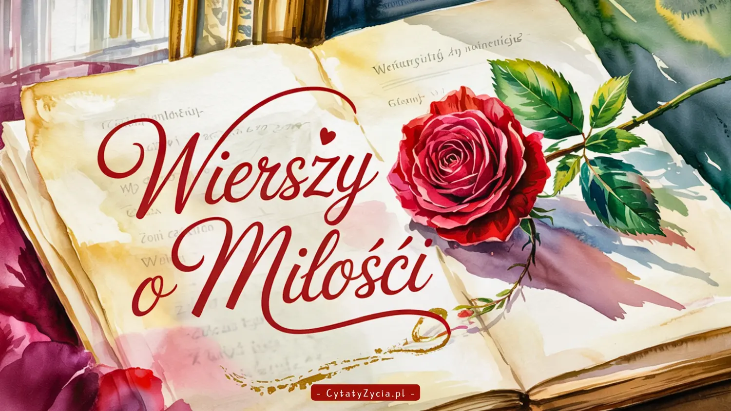 20 Wiersze o Miłości: krótkie, tęskne, dedykacje dla niego i klasyki