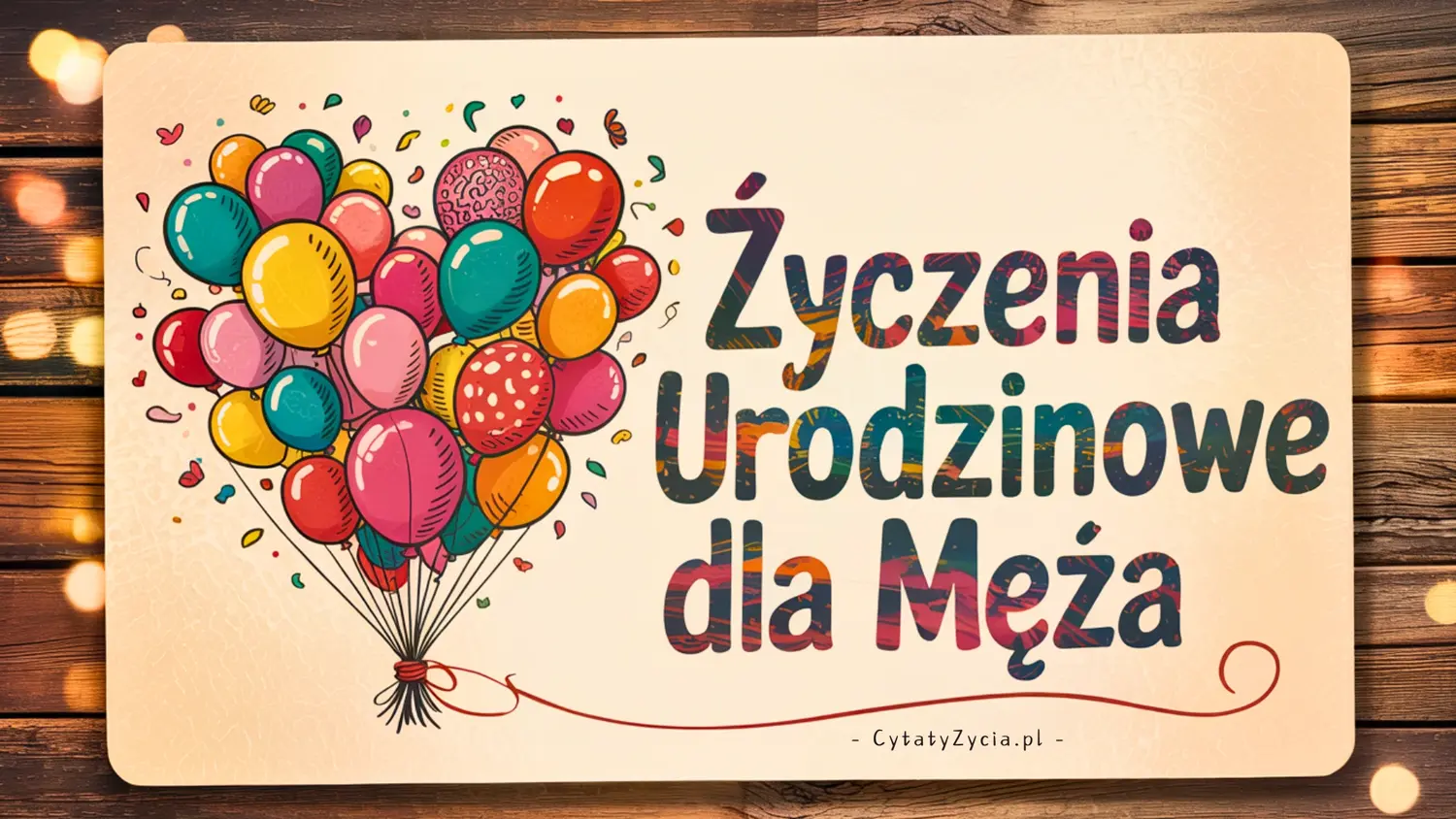 50+ Życzenia Urodzinowe dla Męża - Romantyczne i Zabawne