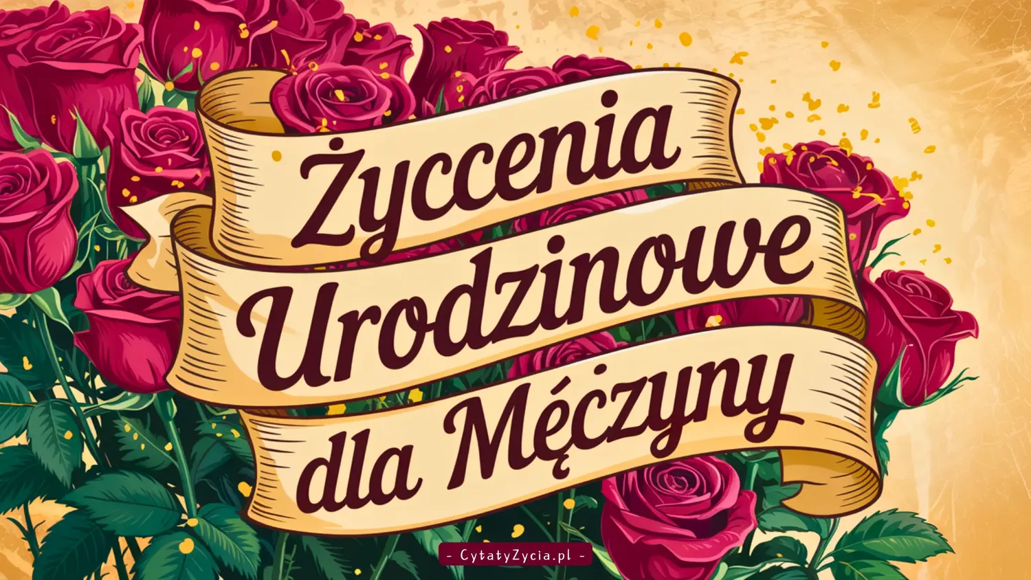 80+ Życzenia Urodzinowe dla Mężczyzny - klasyki, poezja i humor!