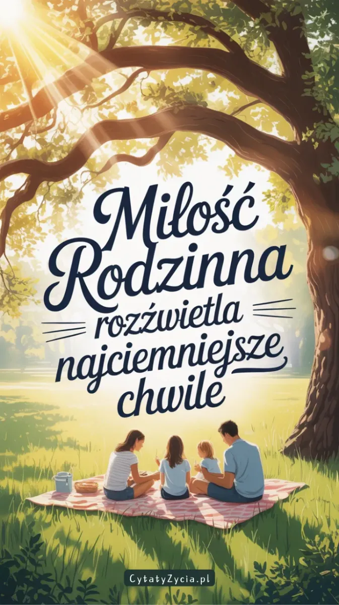 Cytaty Rodzinie Więź – intymny cytat o więzi.