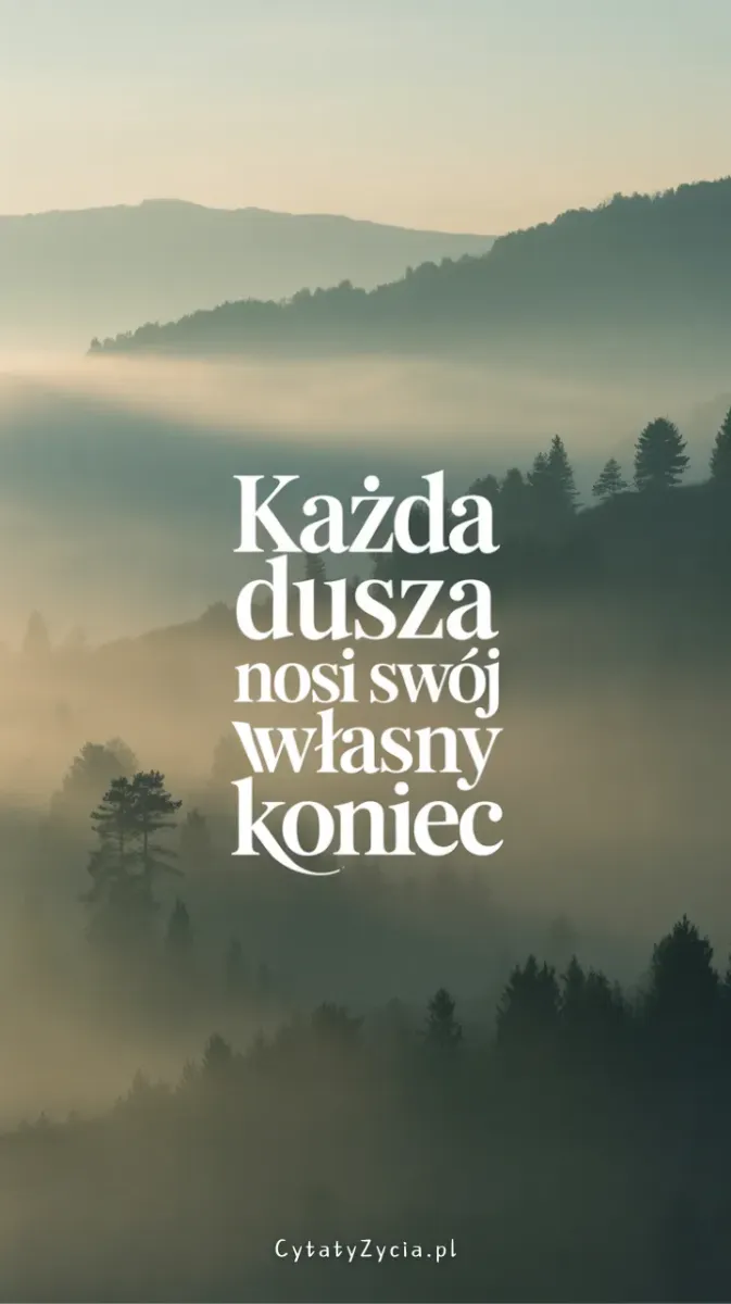 „Cisza otacza ostatni oddech”