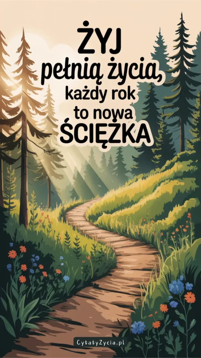 „Nowoczesna grafika z życzeniami urodzinowymi dla mężczyzny na rok 2026.”