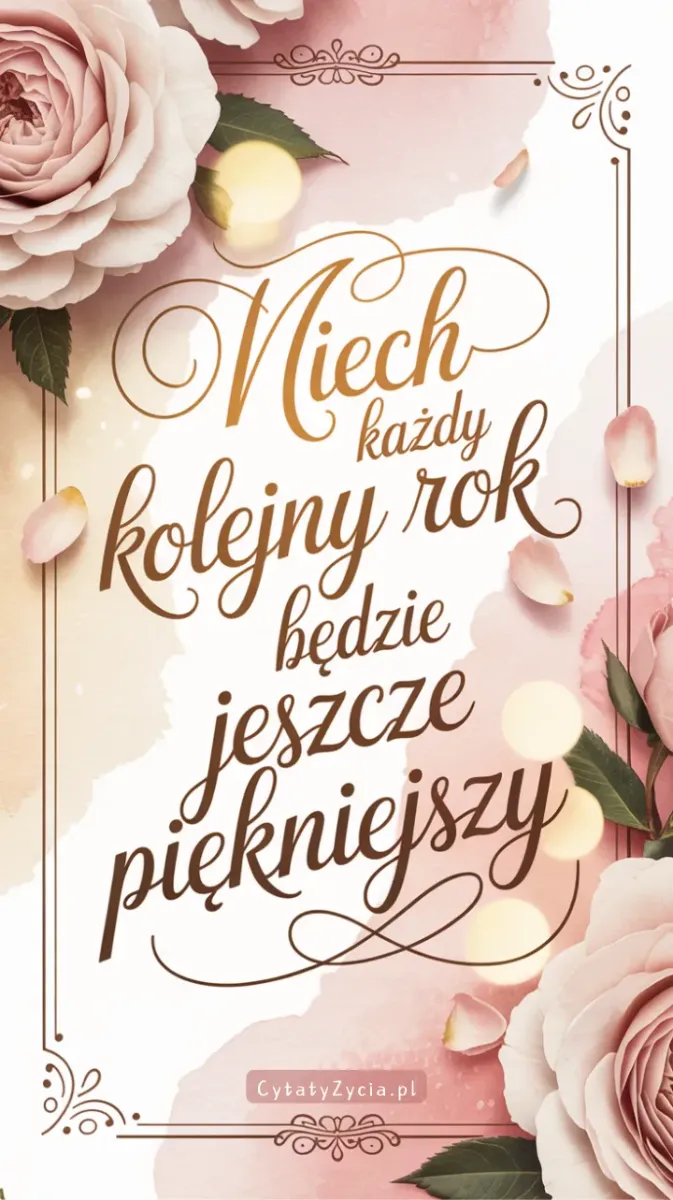 Promienna para wymieniająca serdeczne życzenia z okazji rocznicy podczas uroczystości ślubnej.