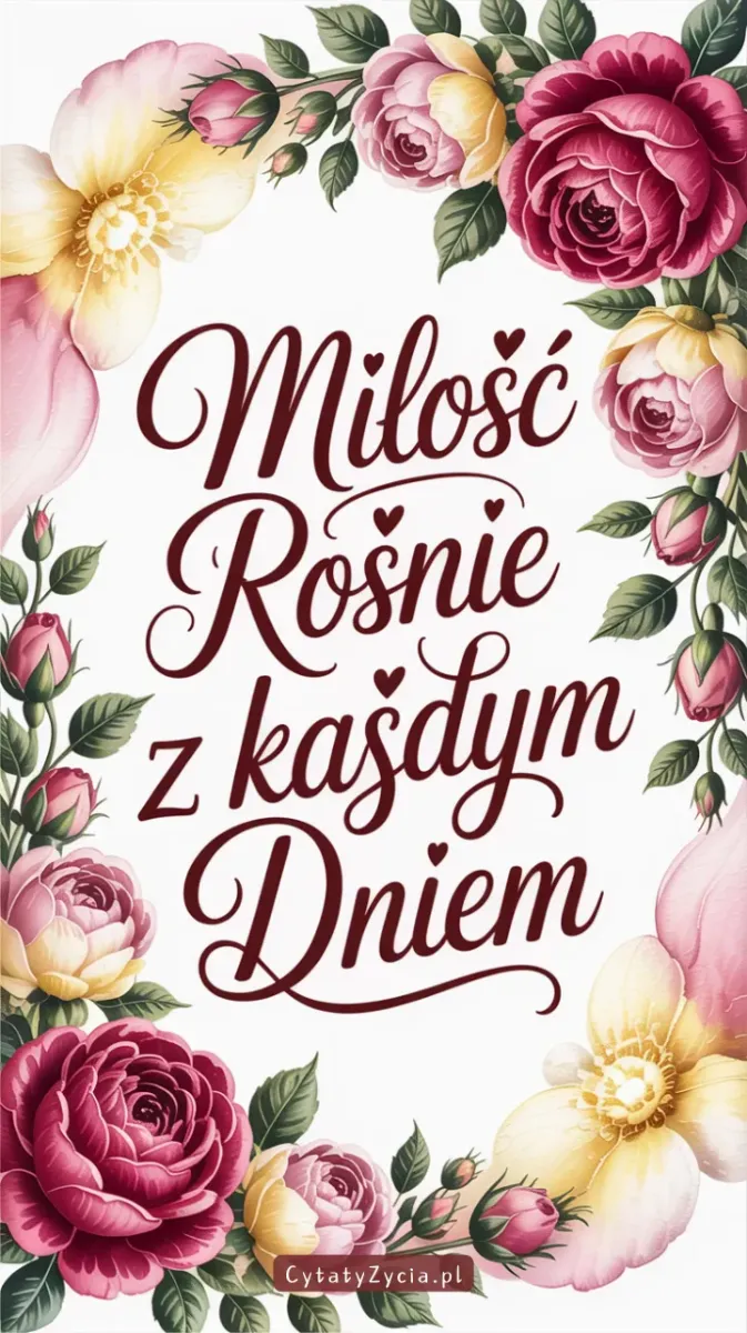 Dwa radosne serca trzymające się za ręce, świętujące rocznicę ślubu.
