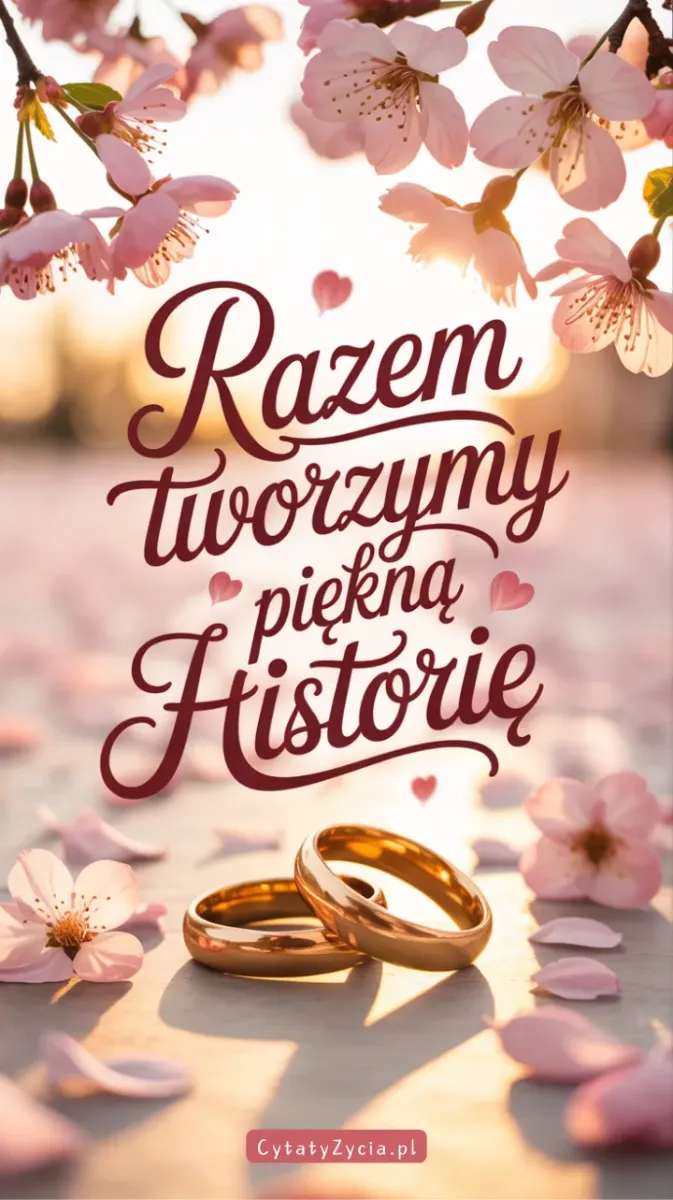 Para trzymająca się za ręce podczas uroczystości rocznicowej.