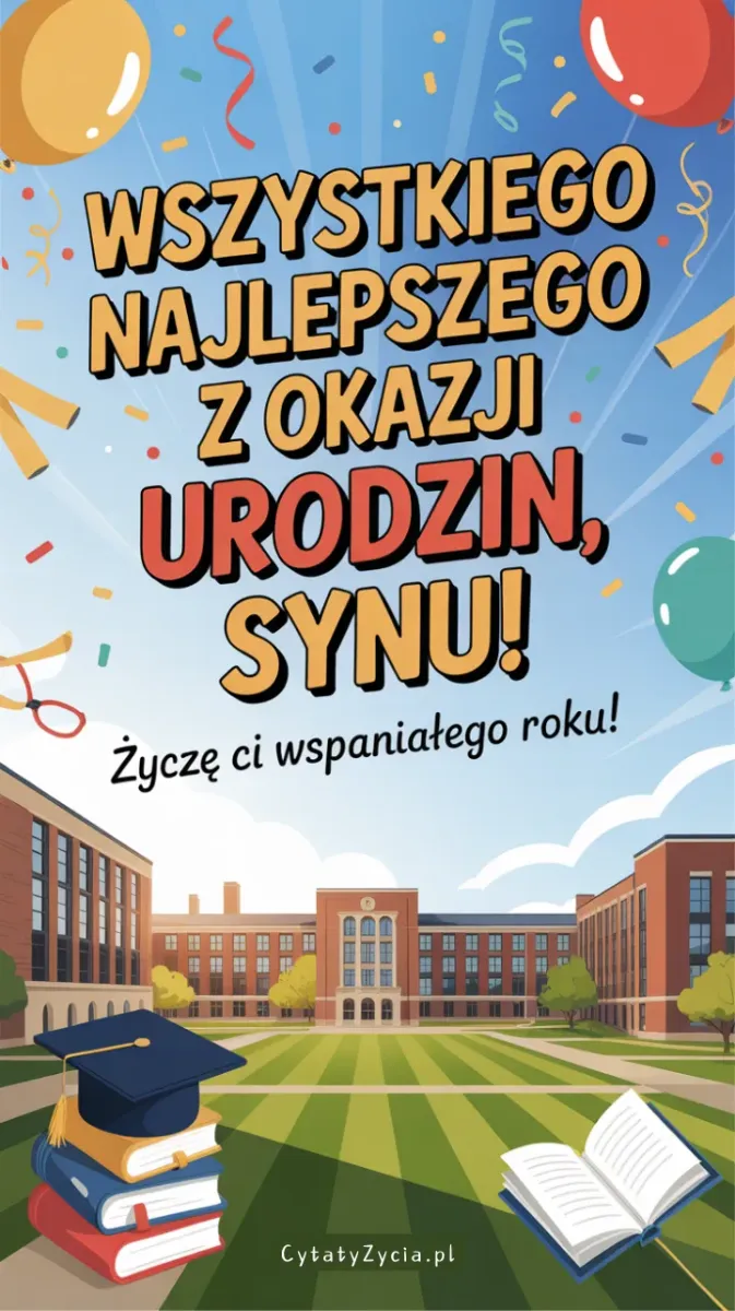„Wirtualny uścisk od rodziny w dniu urodzin syna”